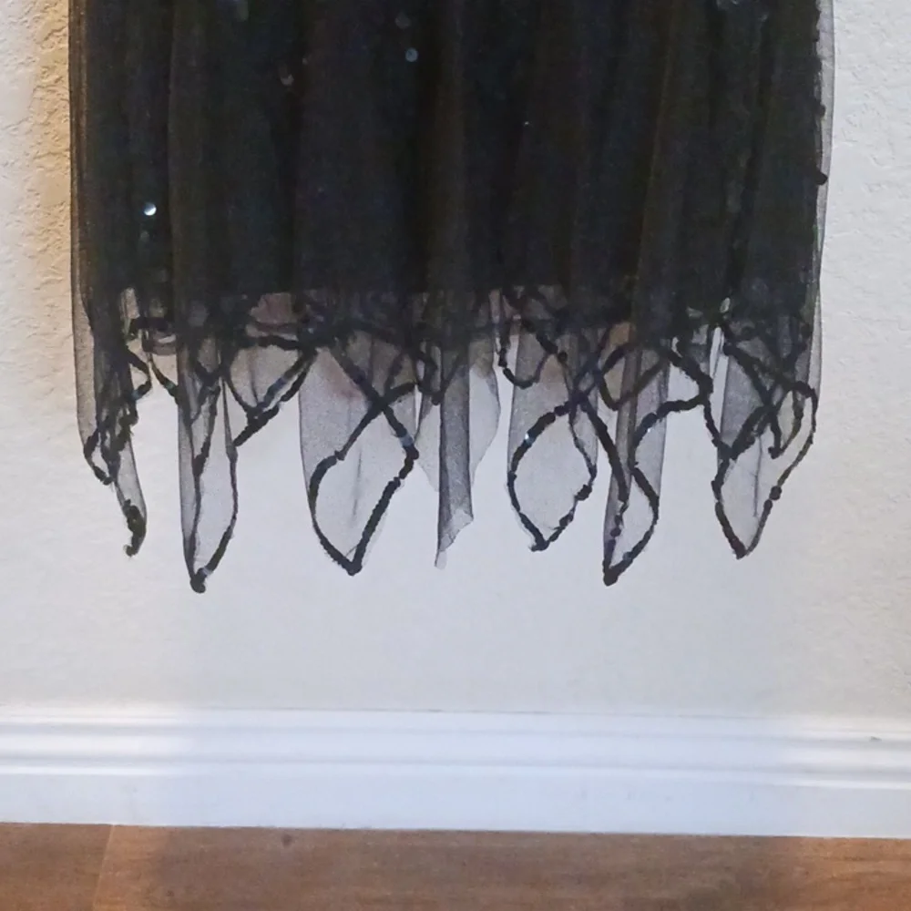 Vintage Betsy Johnson black cocktail dress - Picture 6 of 9